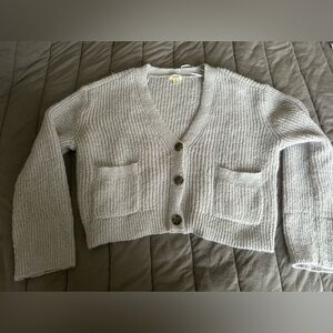 ana cropped sweater / cardigan